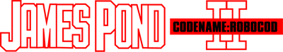 James Pond II: Codename RoboCod logo for Sega Mega Drive